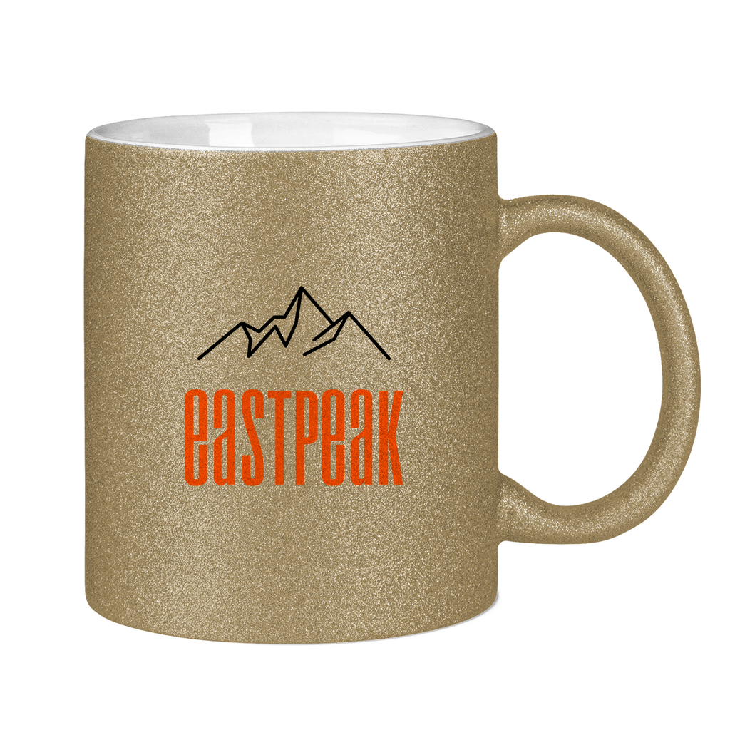 Glitzertasse Cowboy - 330ml Tasse Glitzer