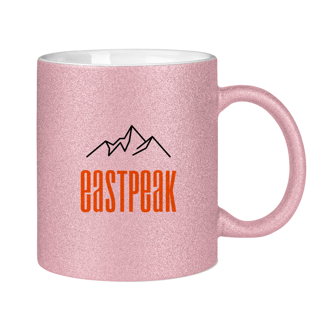 Glitzertasse Cowboy - 330ml Tasse Glitzer