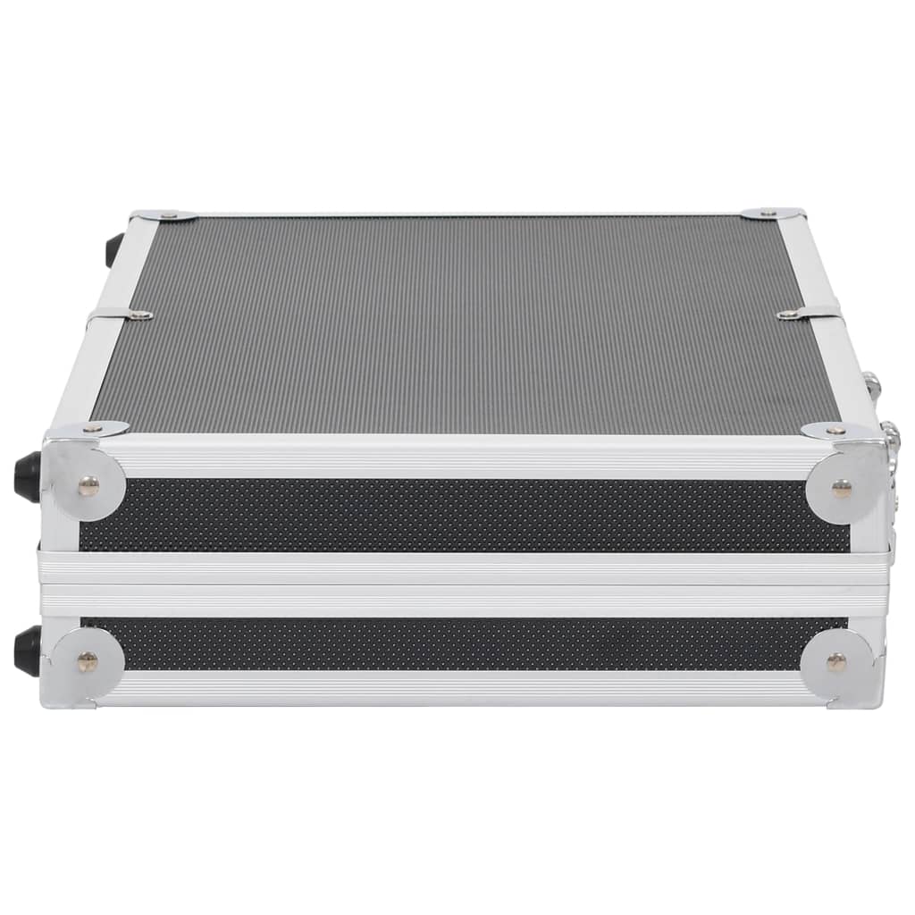 Waffenkoffer Aluminium ABS Schwarz