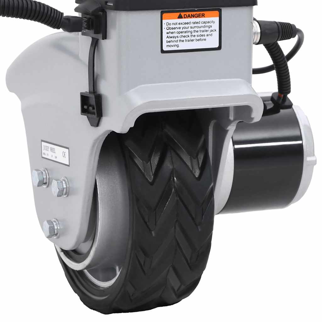 Stützrad Motorisiert Rangierhilfe für Anhänger 12V 350W
