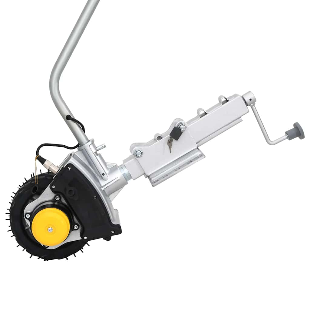 Stützrad für Anhänger 12 V 550 W Aluminium