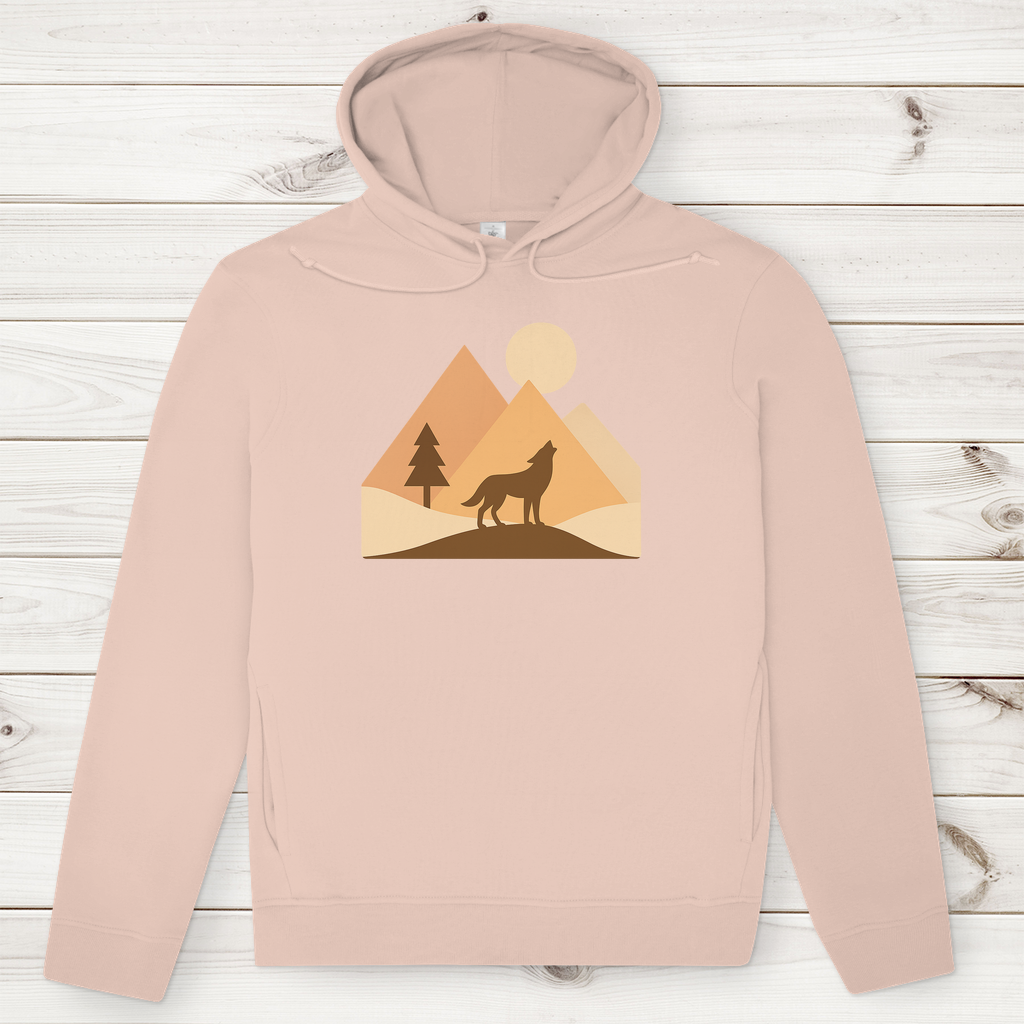 Herren Premium Bio Hoodie Wulf