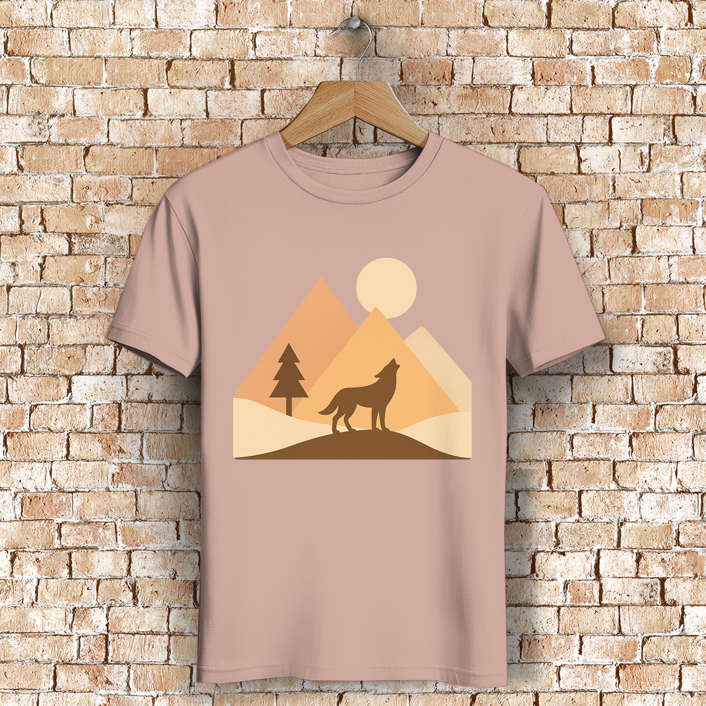 Herren Premium Bio T-Shirt Wulf