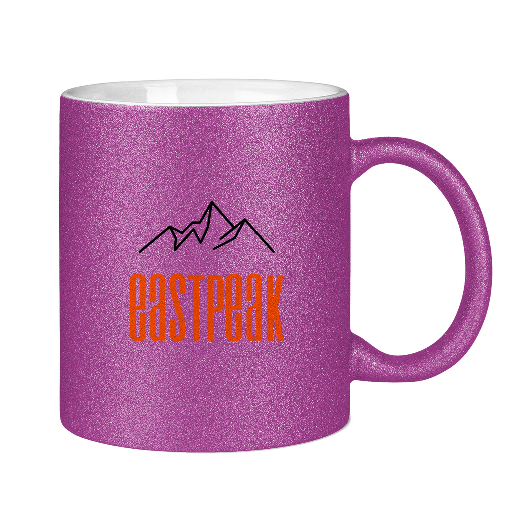 Glitzertasse Cowboy - 330ml Tasse Glitzer