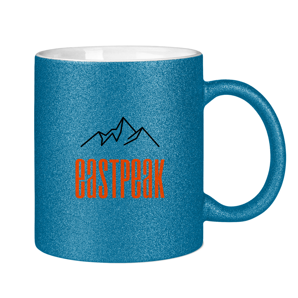 Glitzertasse Cowboy - 330ml Tasse Glitzer
