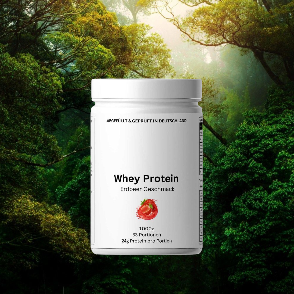 Premium Molke Protein Erdbeere - 1.000g