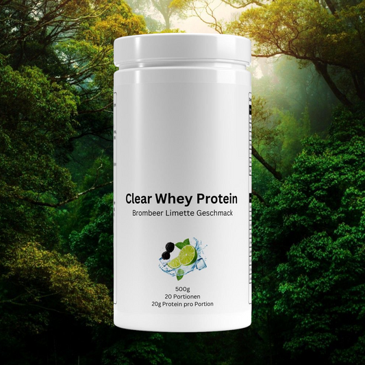 Klare Molke Protein Brombeere-Limette - 500g