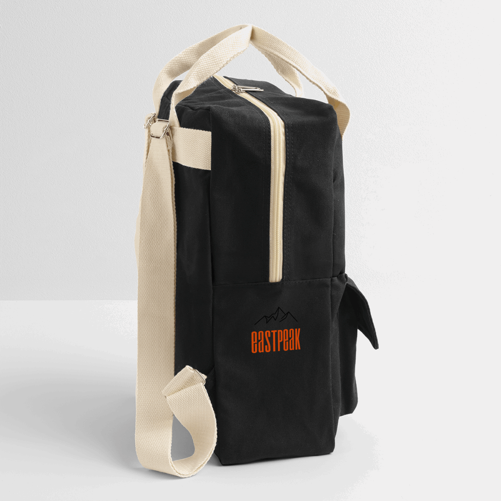 Retro Rucksack - Schwarz
