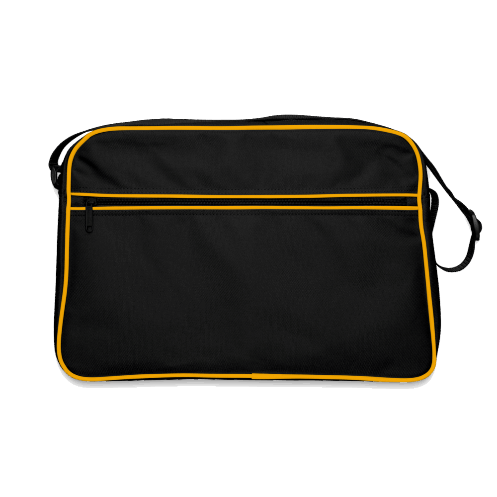 Eastpeak Retro Tasche - Schwarz/Gold