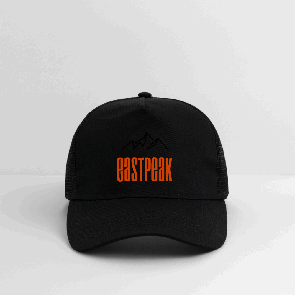 Trucker Cap - Schwarz/Schwarz