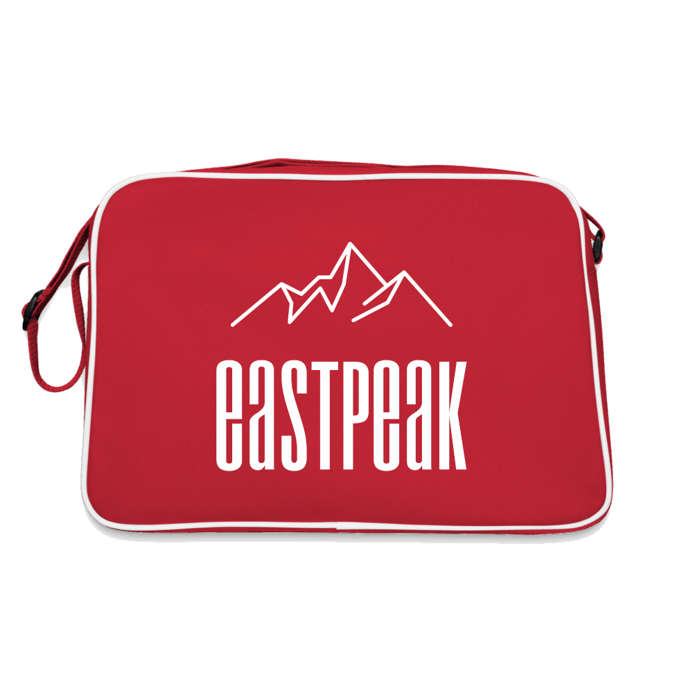 Eastpeak Retro Tasche - Rot/Weiß