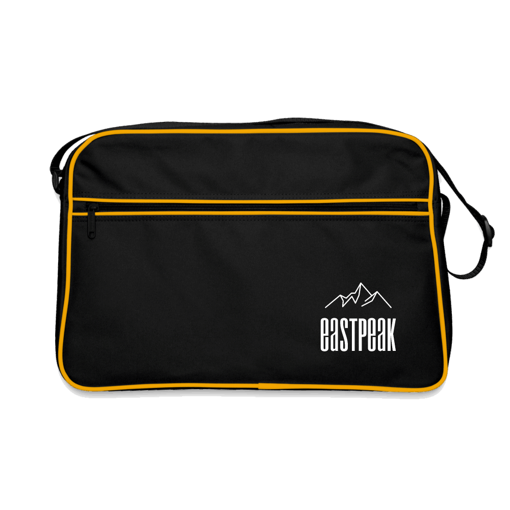 Eastpeak Retro Tasche 2 - Schwarz/Gold
