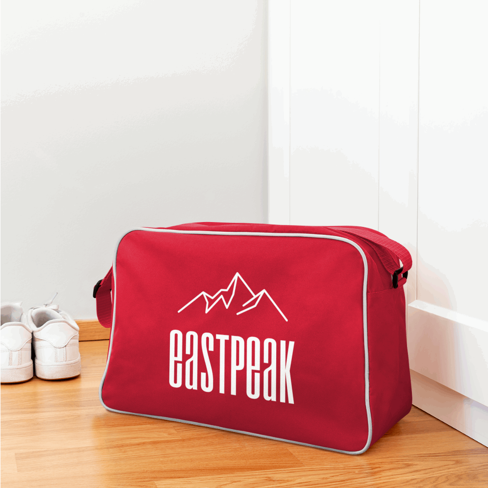 Eastpeak Retro Tasche - Rot/Weiß