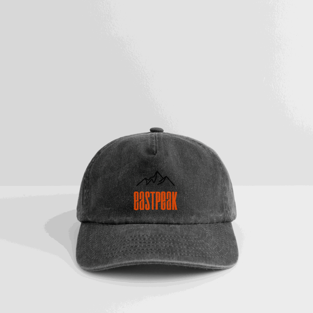 Relaxed Vintage Cap - Vintage Schwarz