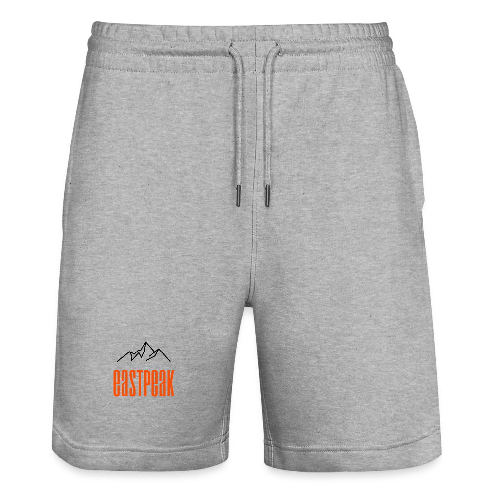 Stanley/Stella Trainer Unisex Organic Jogging Shorts - heather grey