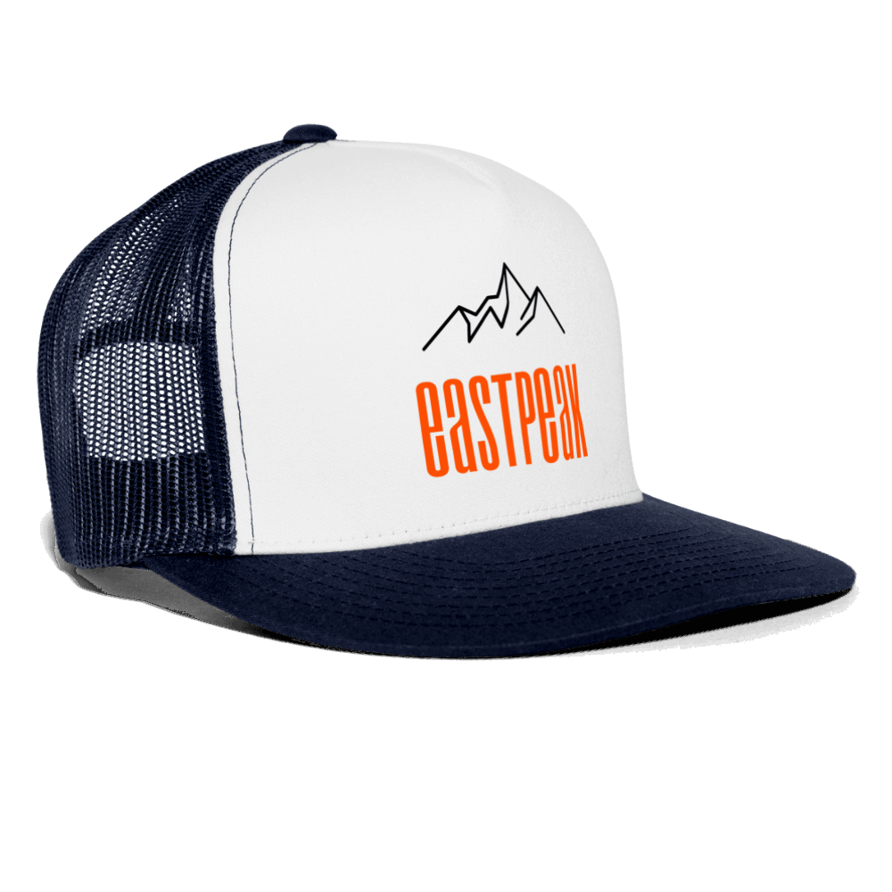 Trucker Cap - Weiß/Navy