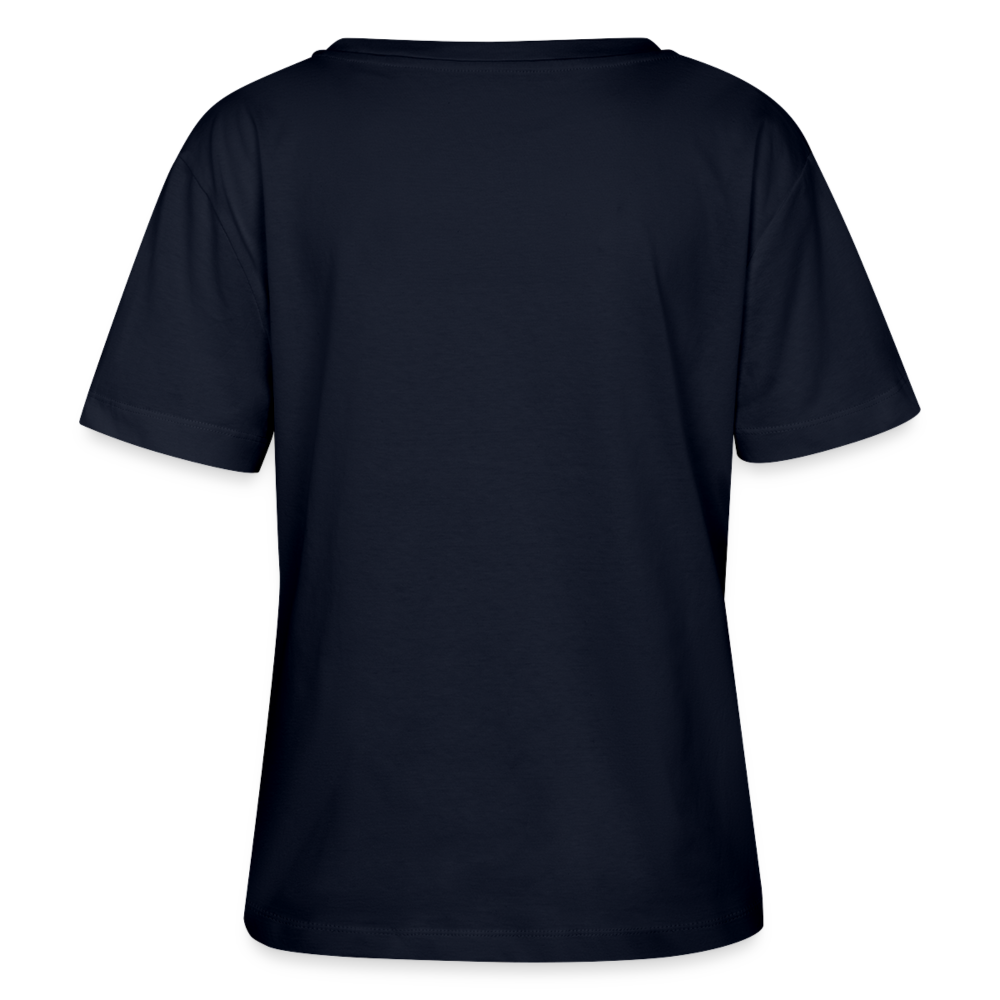 Eastpeak Relaxed Rundhals Frauen Bio-T-Shirt SERENA - Navy