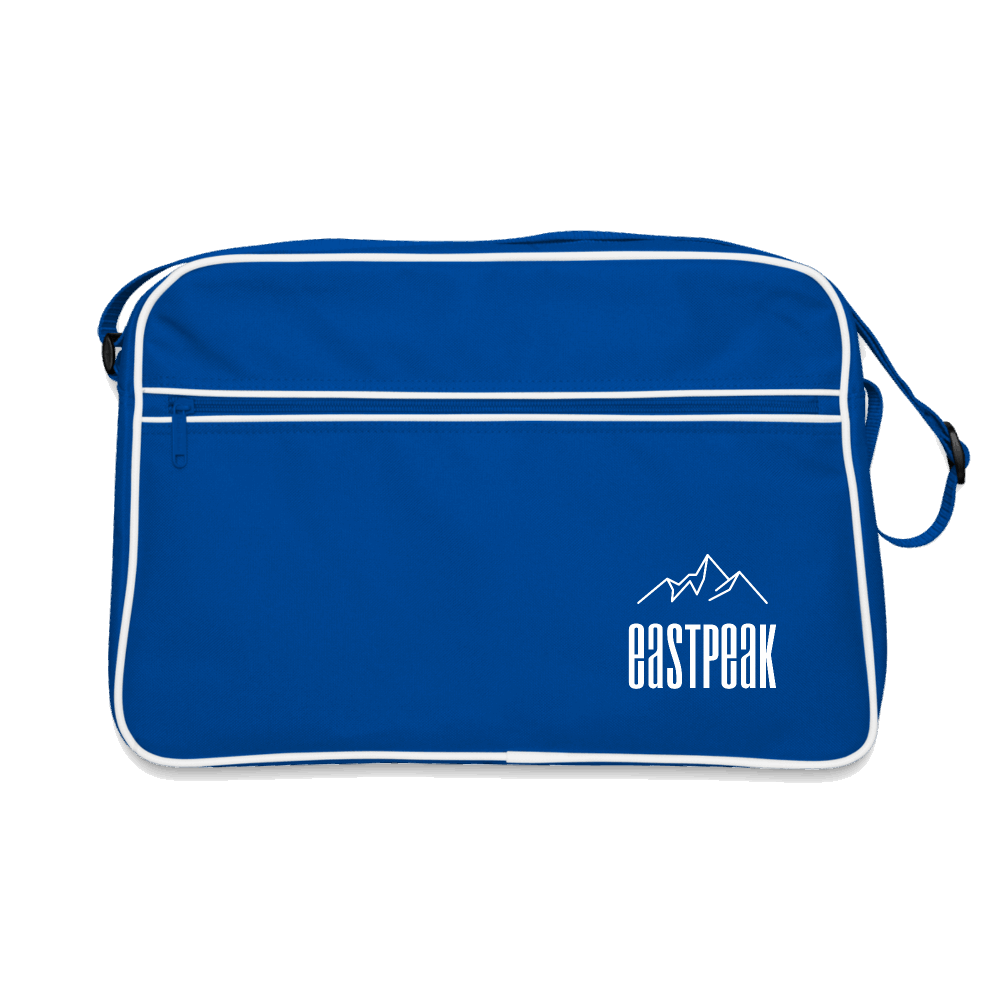 Eastpeak Retro Tasche 2 - Blau/Weiß