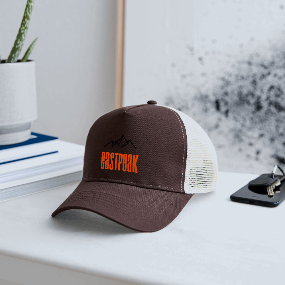 Trucker Cap - Braun/Beige