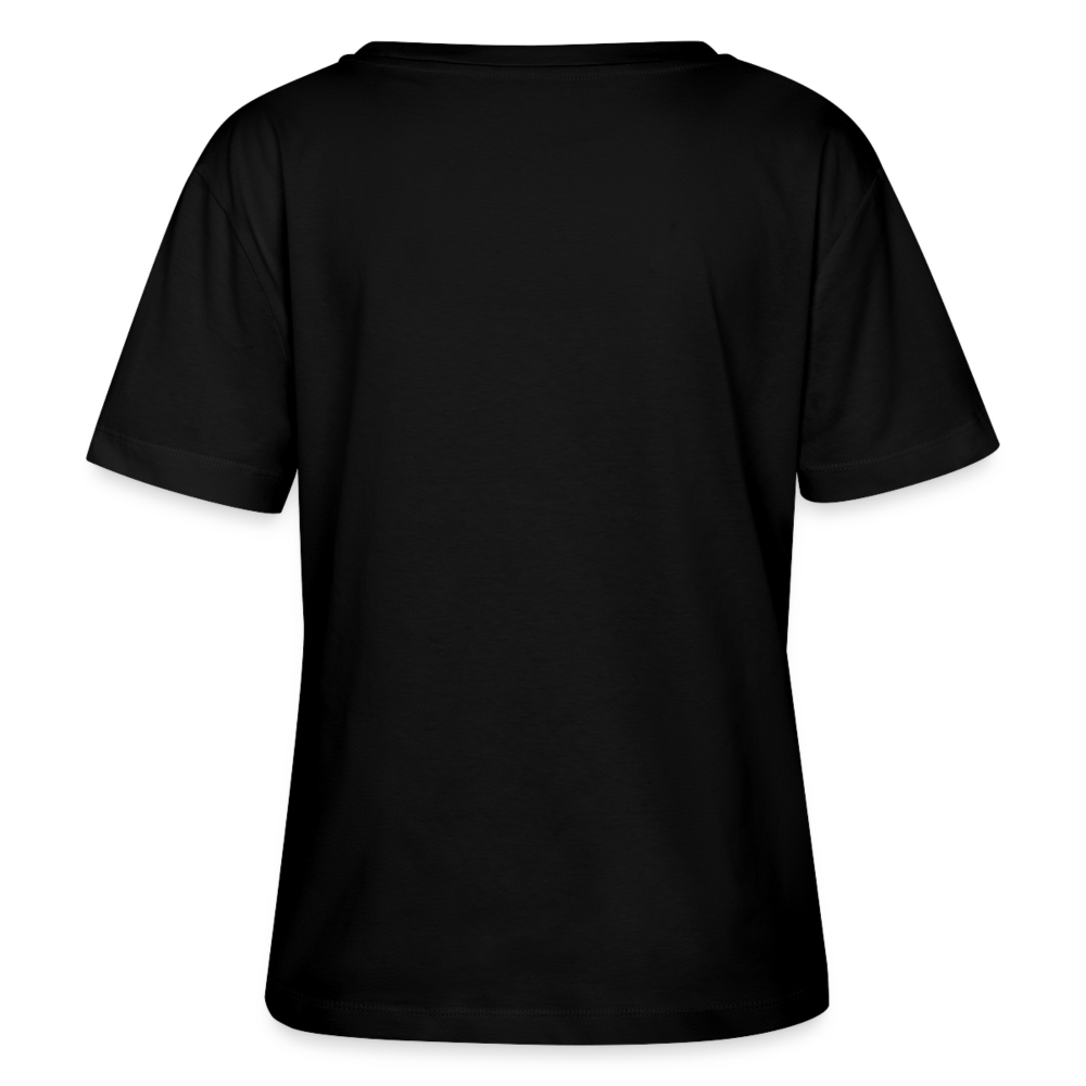 Eastpeak Relaxed Rundhals Frauen Bio-T-Shirt SERENA - Schwarz