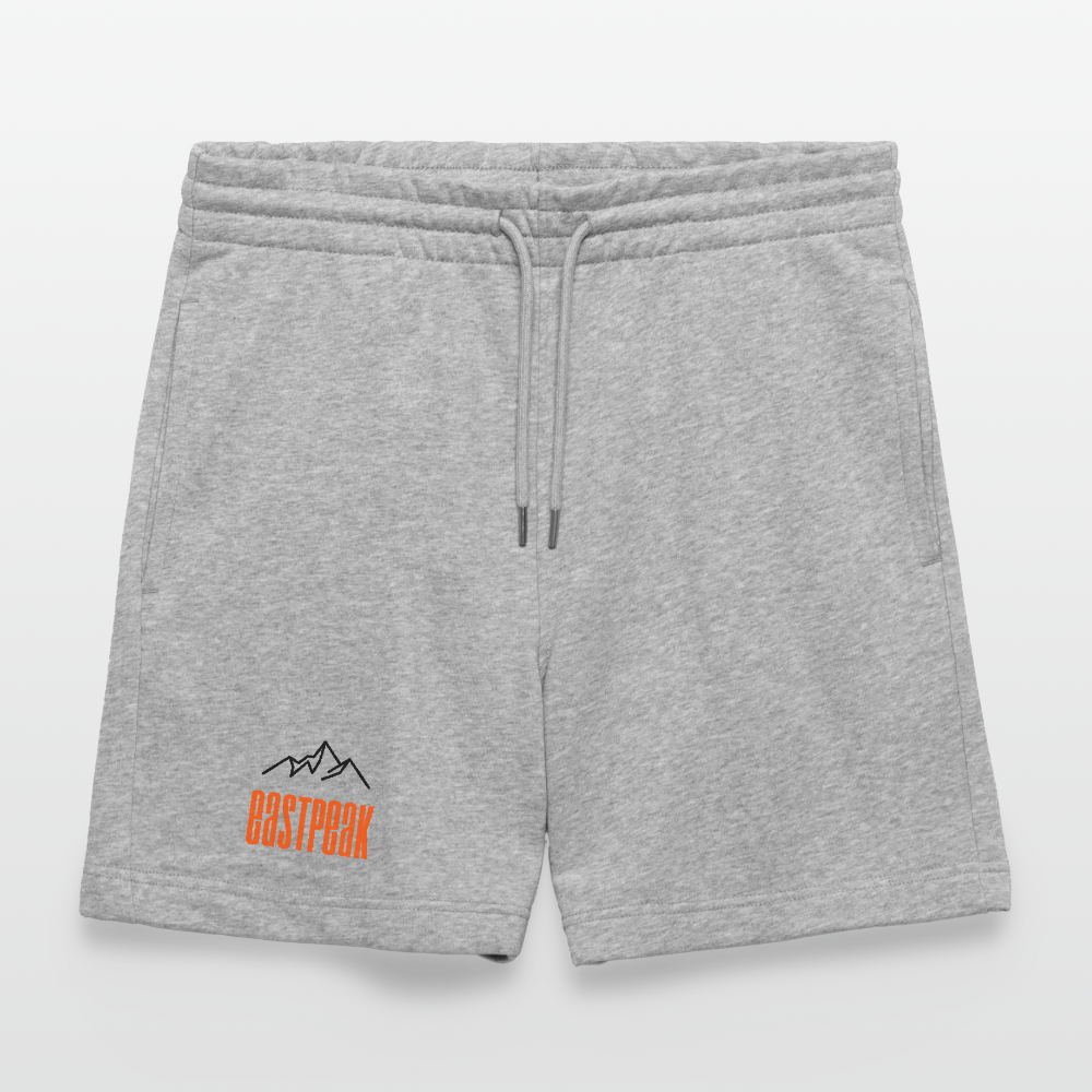 Stanley/Stella Trainer Unisex Organic Jogging Shorts - heather grey