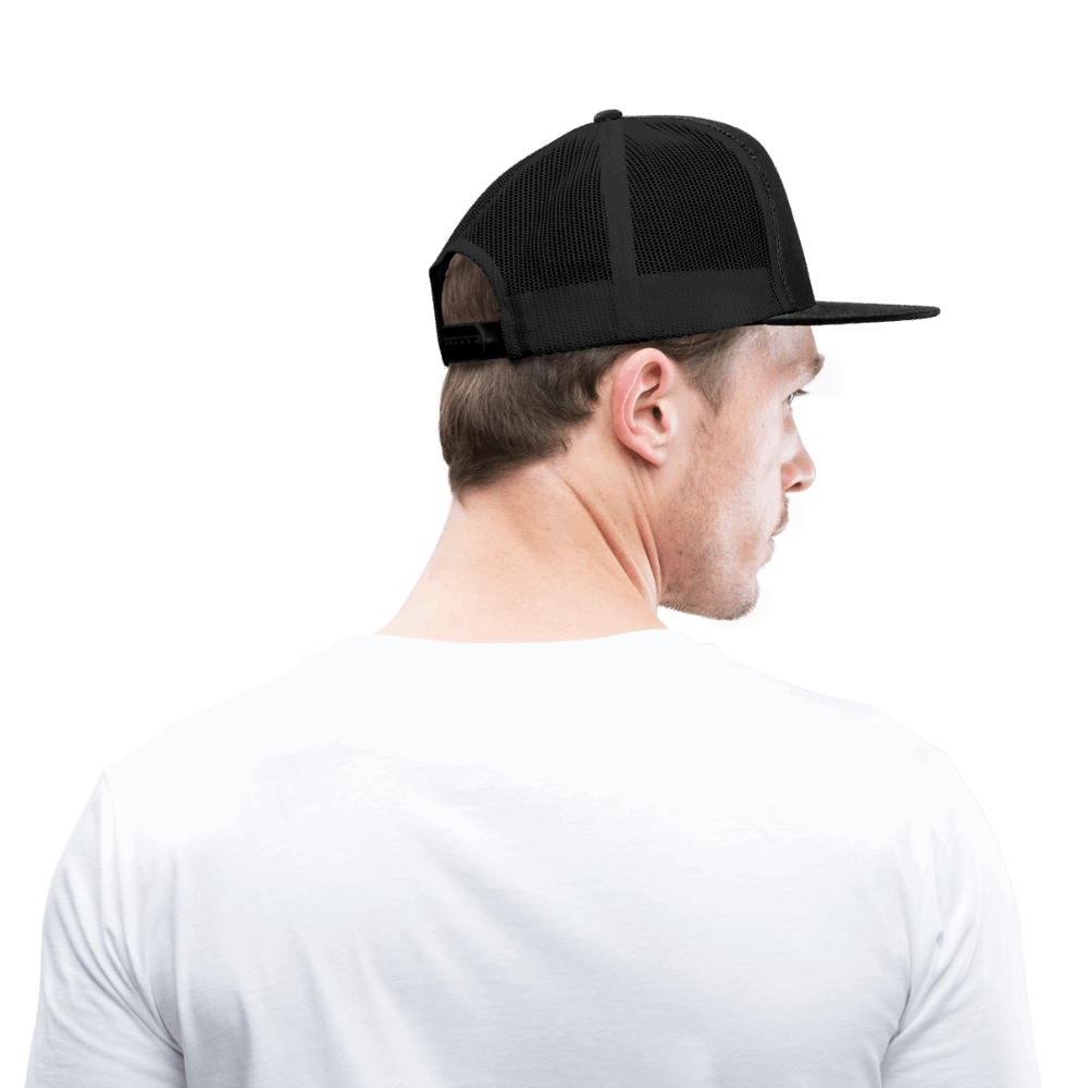 Trucker Cap - Schwarz/Schwarz