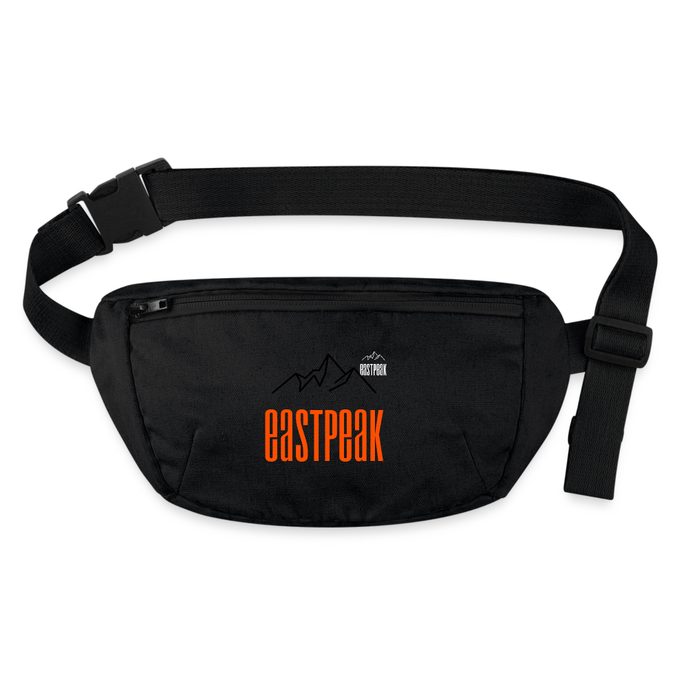 Stanley/Stella recycelte Gürteltasche - Schwarz