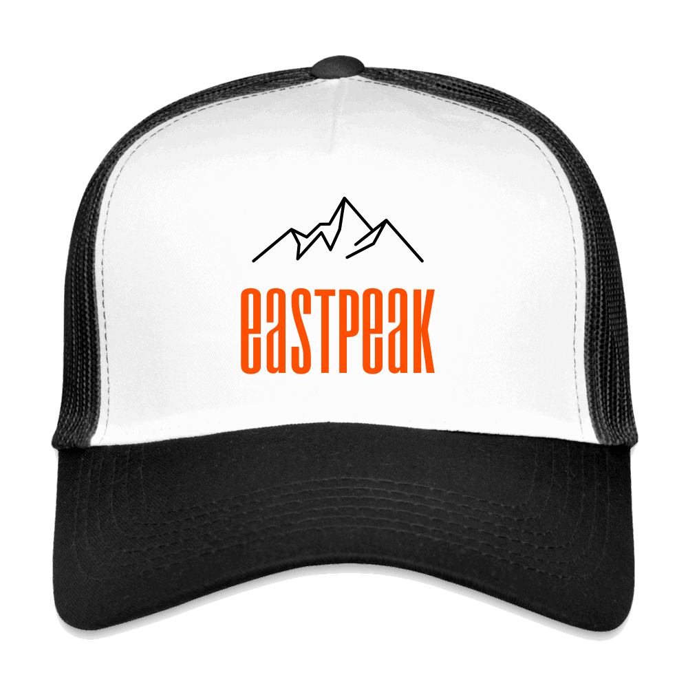 Trucker Cap - Weiß/Schwarz