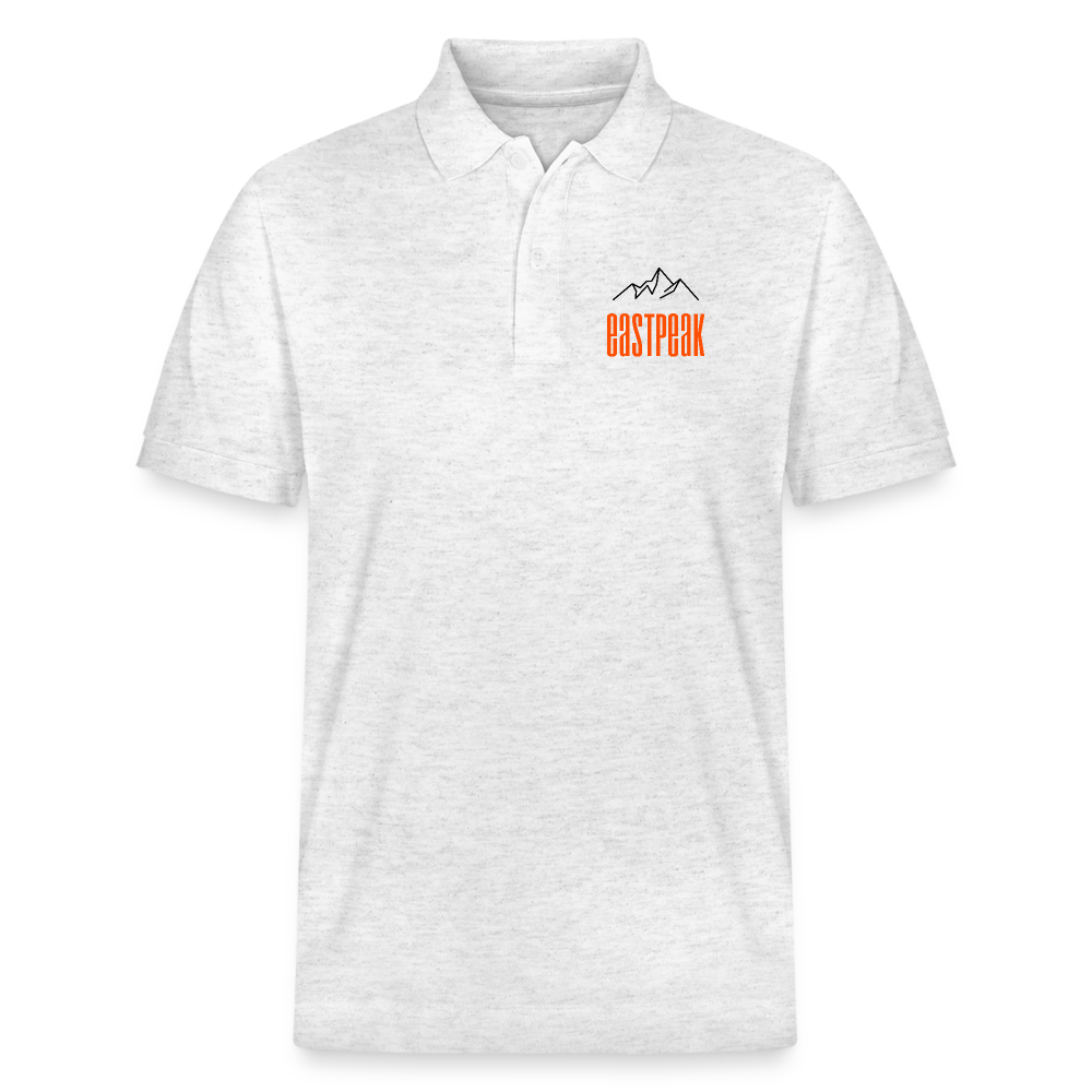 Stanley/Stella Unisex Organic Polo Shirt PREPSTER - heather white