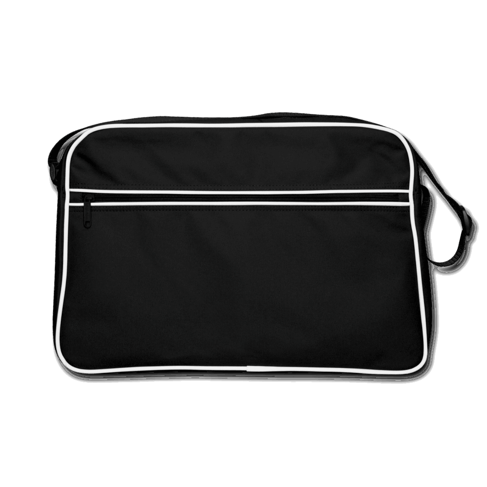Eastpeak Retro Tasche - Schwarz/Weiß