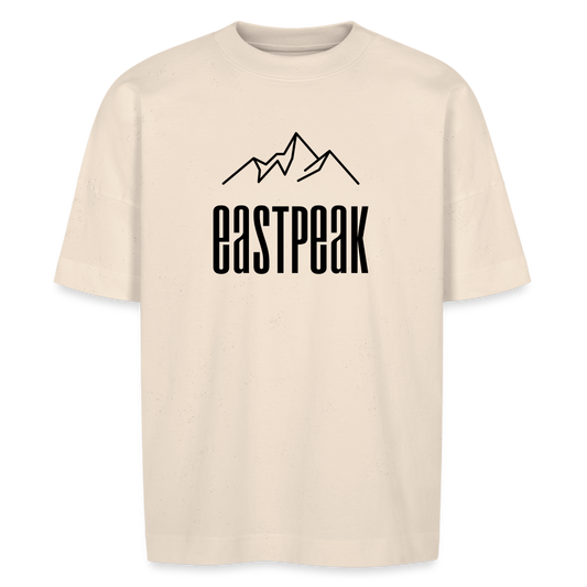 Eastpeak Unisex Oversize Bio-T-Shirt BLASTER - Naturweiß