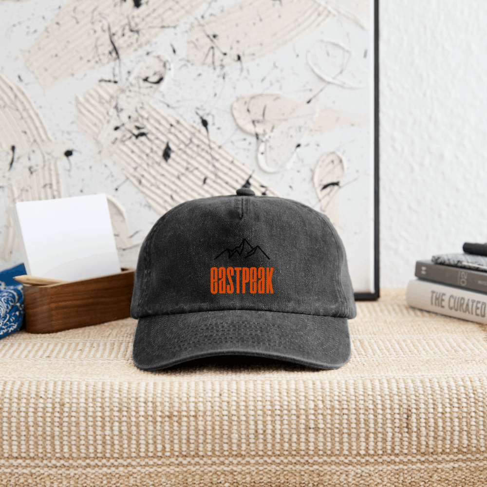 Relaxed Vintage Cap - Vintage Schwarz