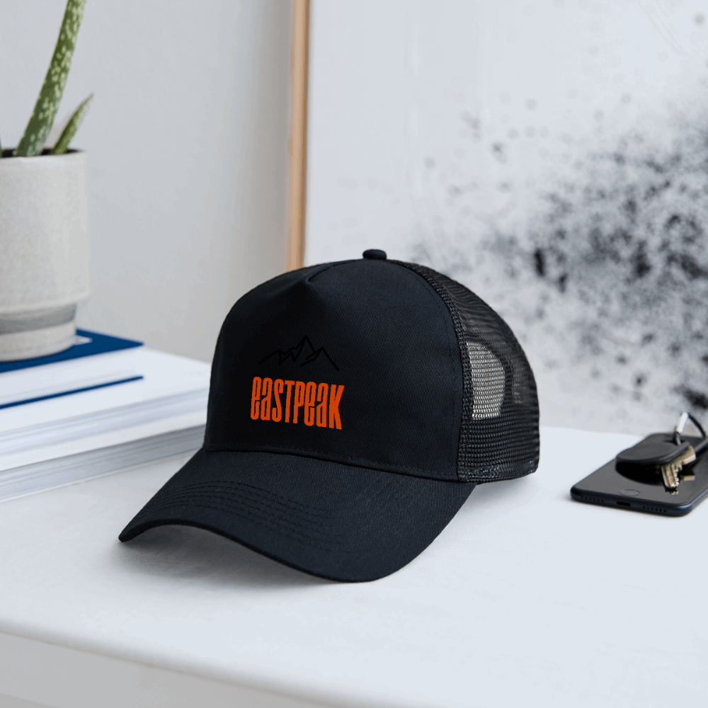 Trucker Cap - Schwarz/Schwarz