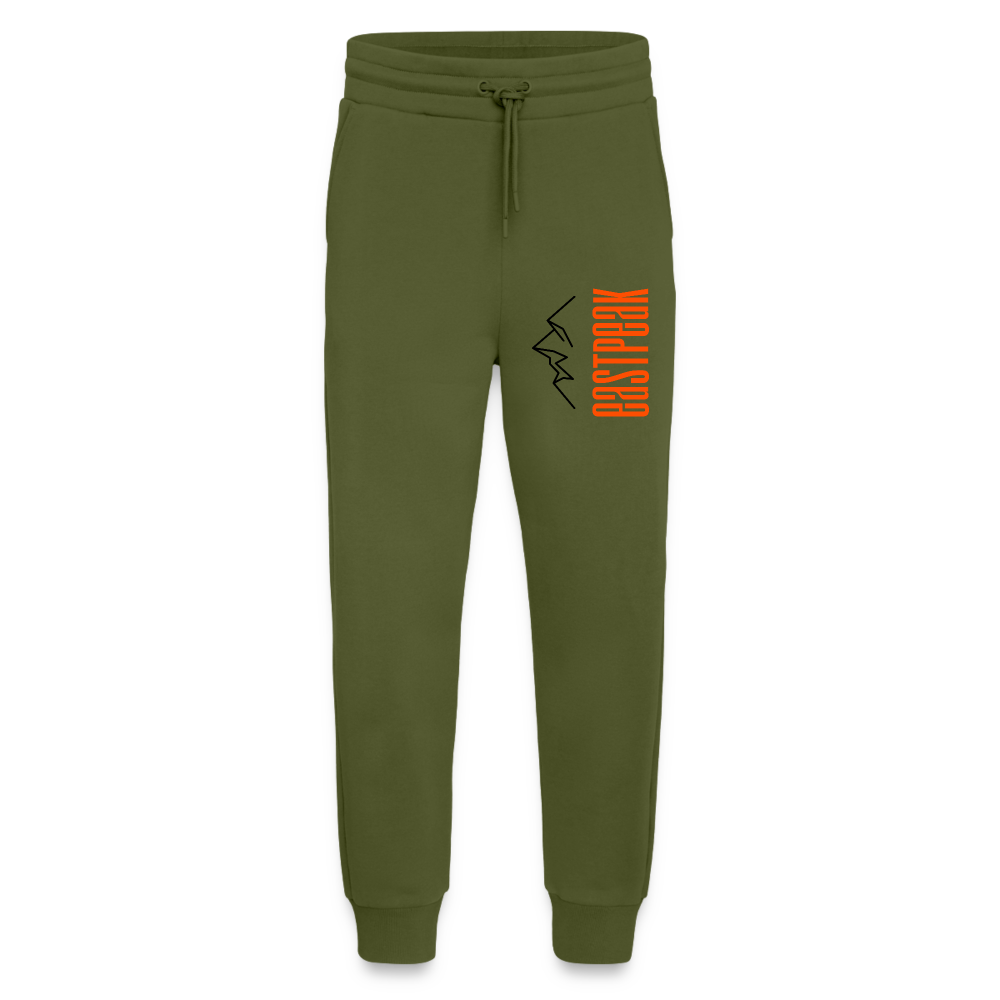 Organic Relaxed Joggers Made in EU - MOSS GREEN