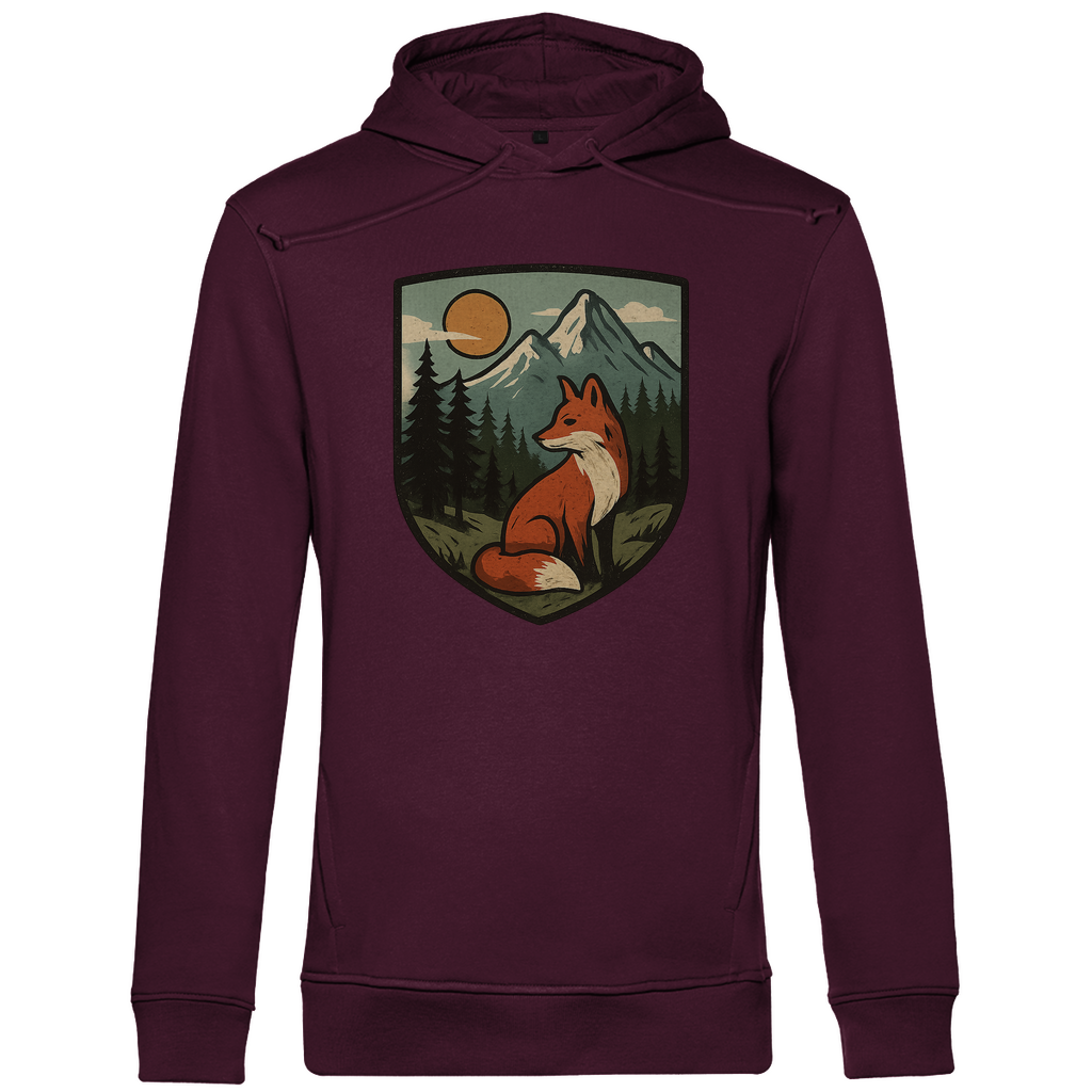 Herren Premium Bio Hoodie Fox