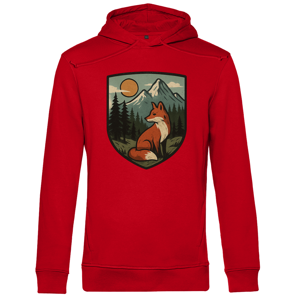 Herren Premium Bio Hoodie Fox