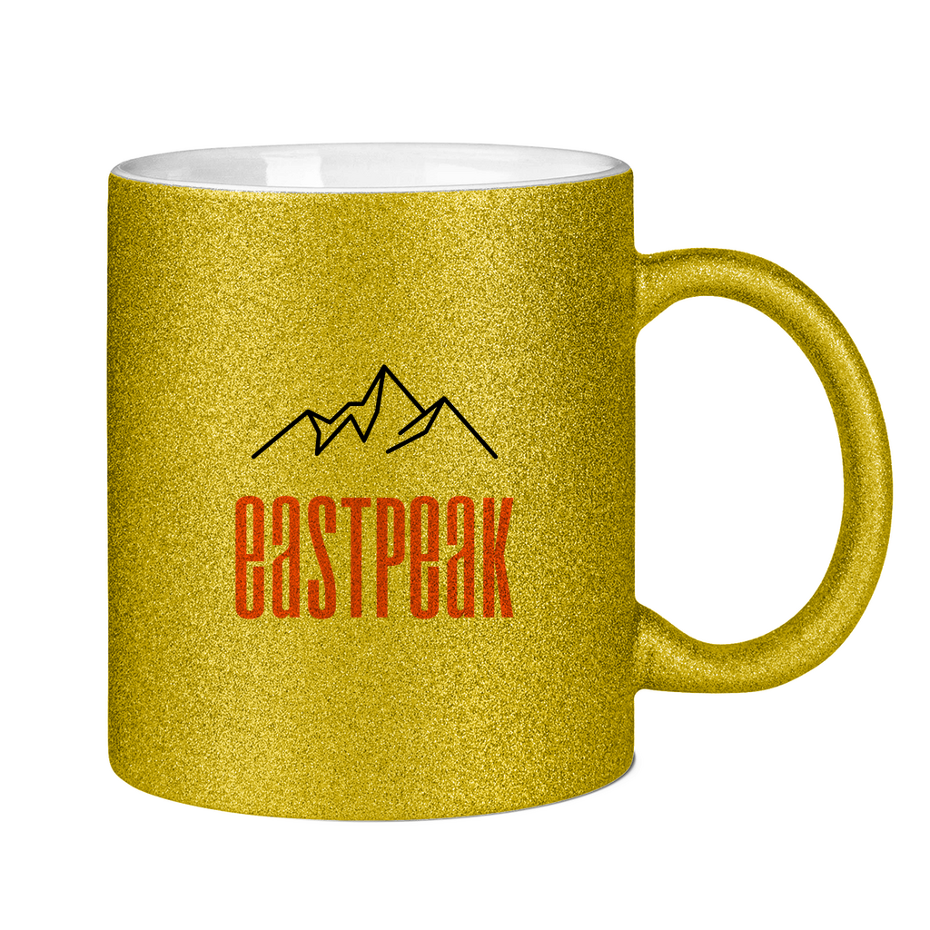 Glitzertasse Cowboy - 330ml Tasse Glitzer