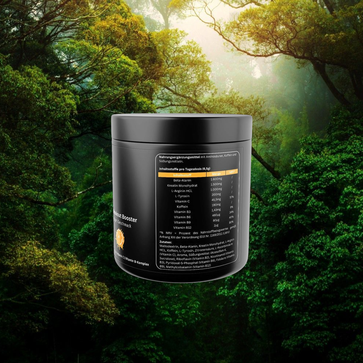 Pre-Workout Booster Orange - 520g