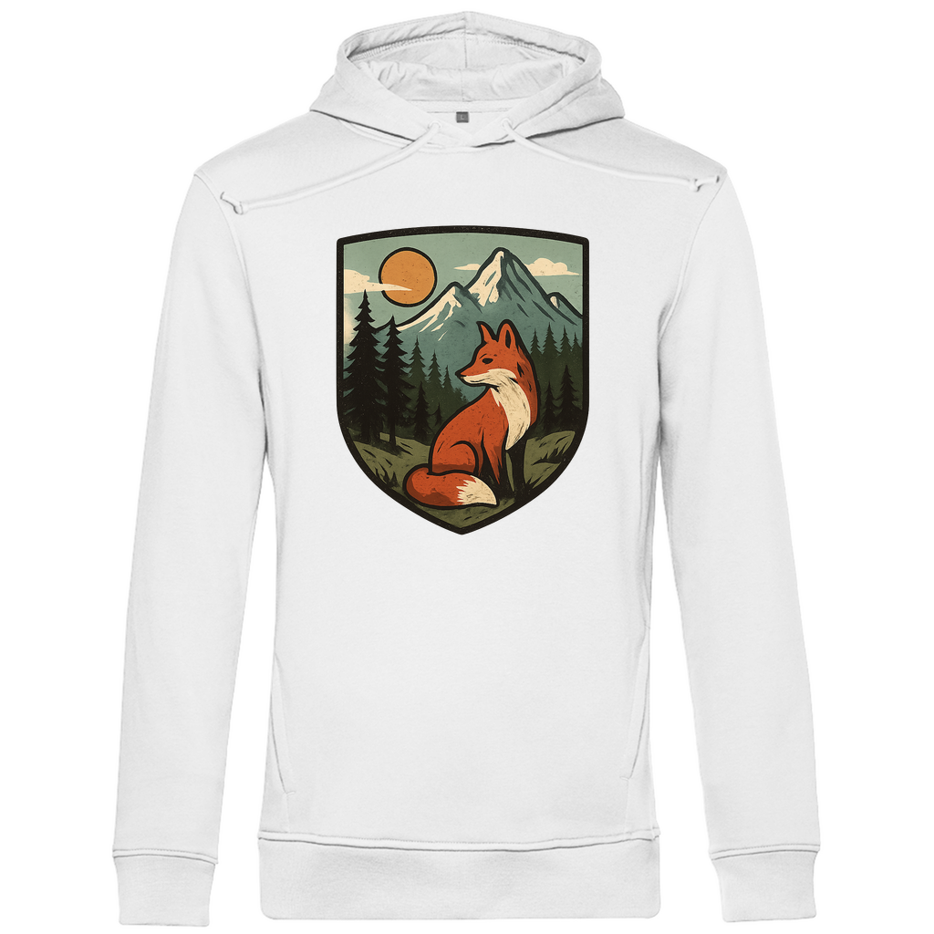 Herren Premium Bio Hoodie Fox