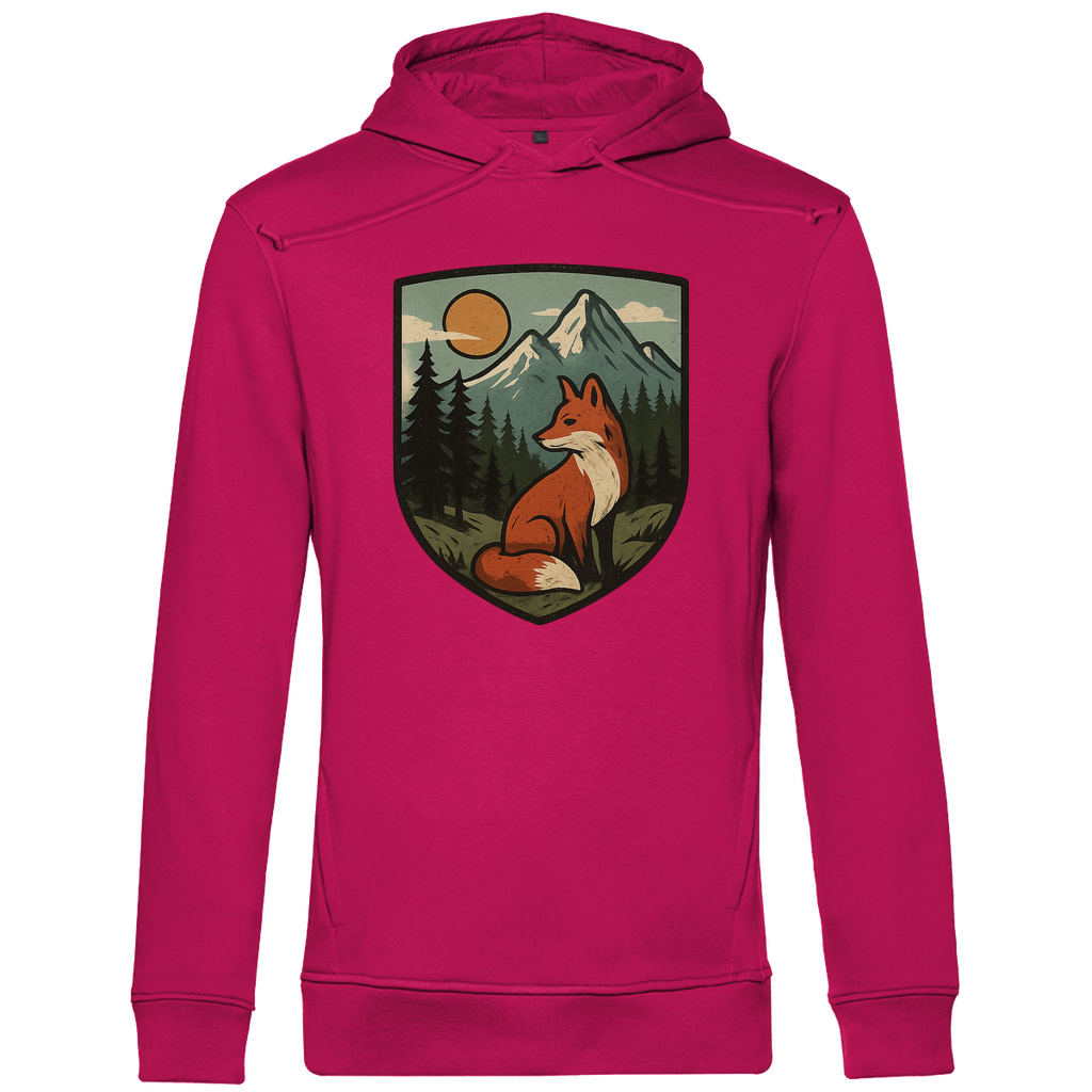 Herren Premium Bio Hoodie Fox
