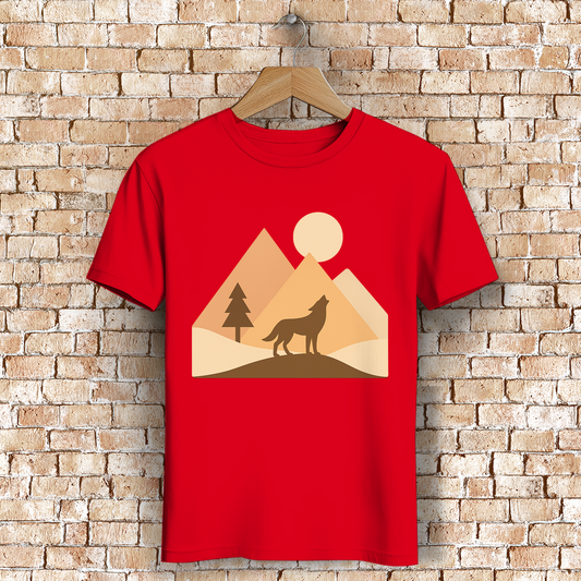 Herren Premium Bio T-Shirt Wulf