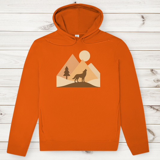 Herren Premium Bio Hoodie Wulf