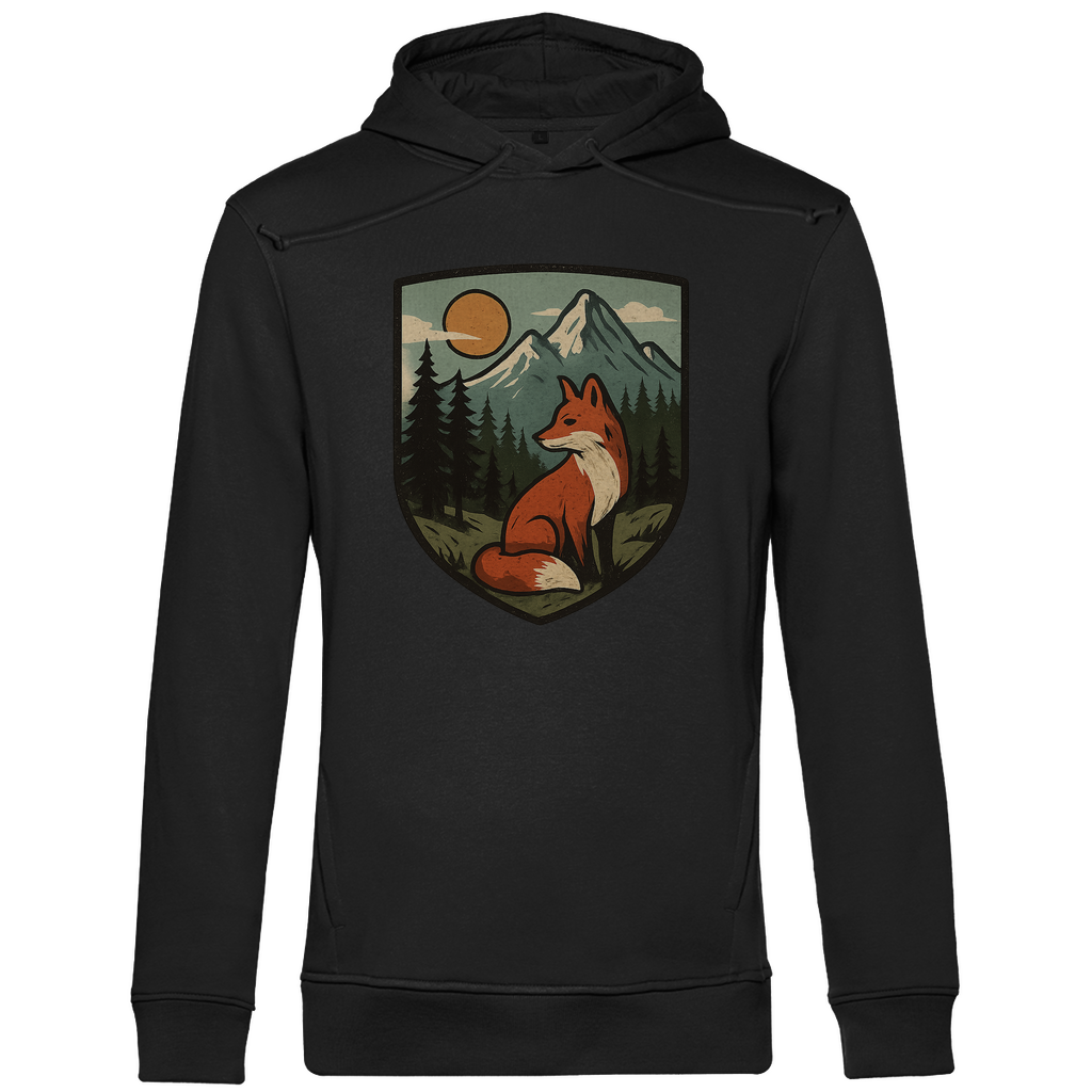 Herren Premium Bio Hoodie Fox