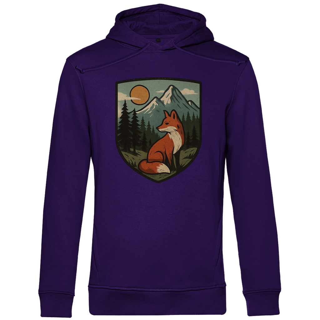 Herren Premium Bio Hoodie Fox