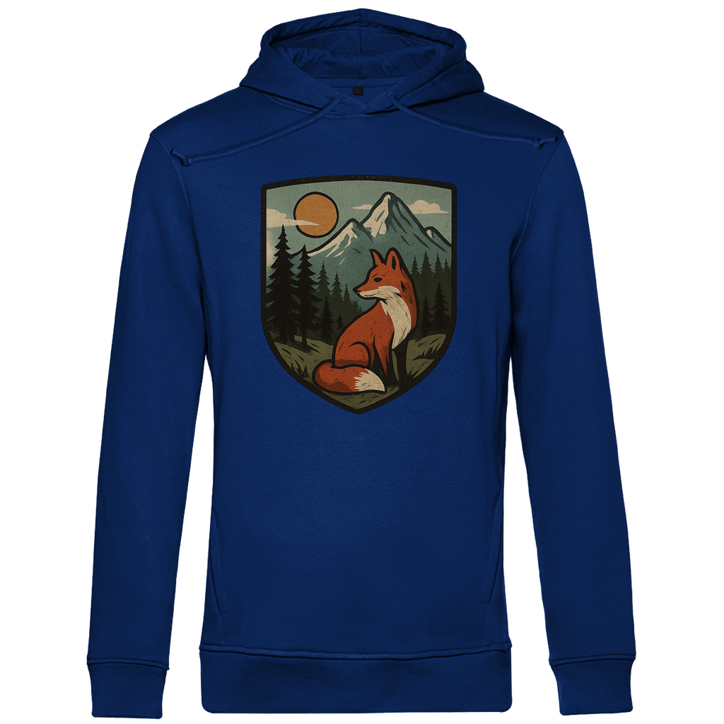 Herren Premium Bio Hoodie Fox