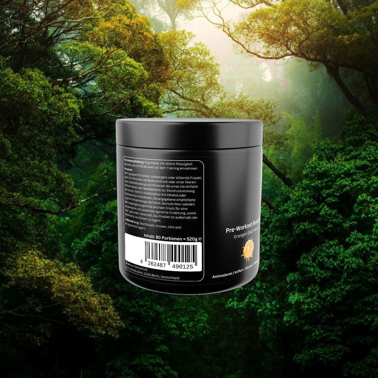 Pre-Workout Booster Orange - 520g