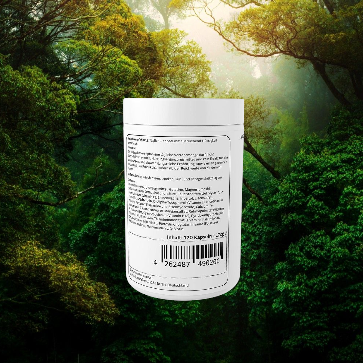 Multi Vitamin und Mineral Komplex - 120 Kapseln