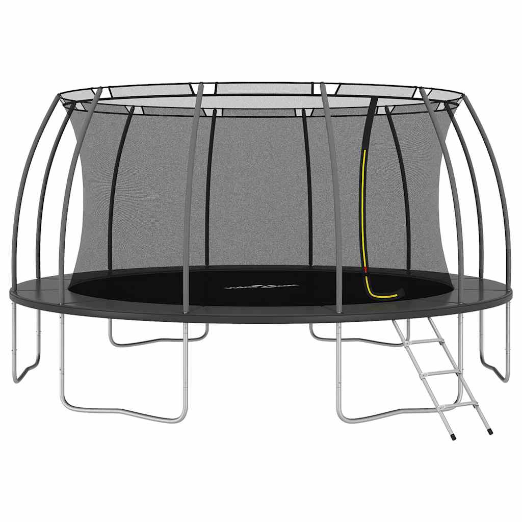 Trampolin-Set Rund 488x90 cm 150 kg