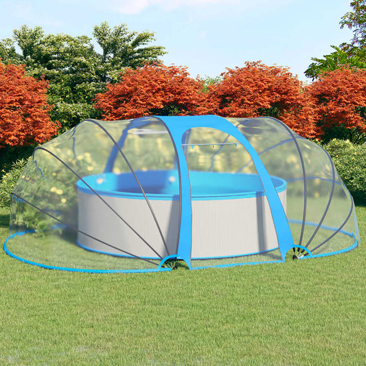 Pool-Kuppel Oval 530x410x210 cm