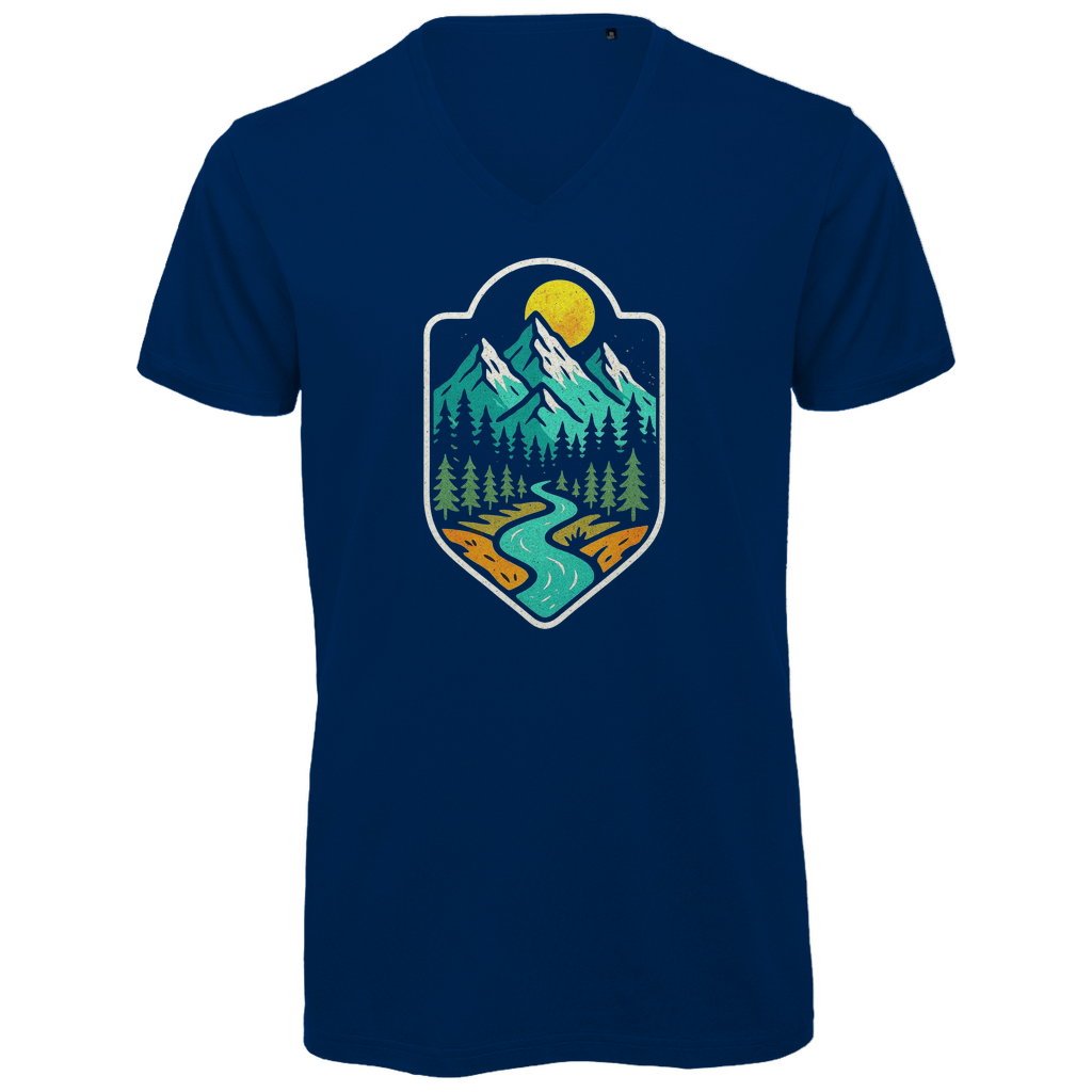 T-Shirt Herren Premium Bio V-Neck
